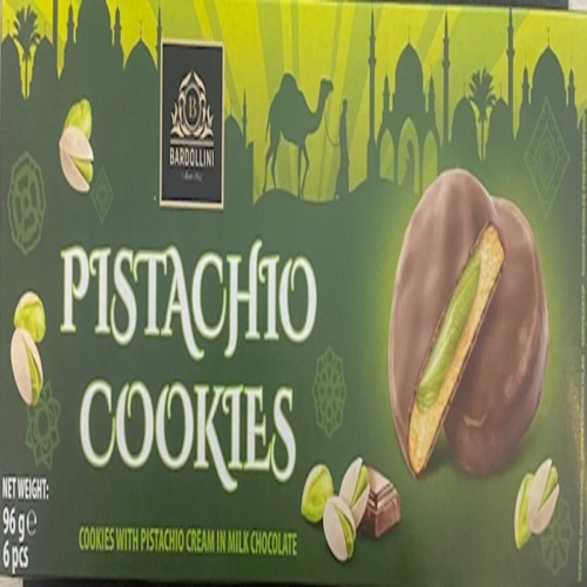 Pistachio cookies 96gr